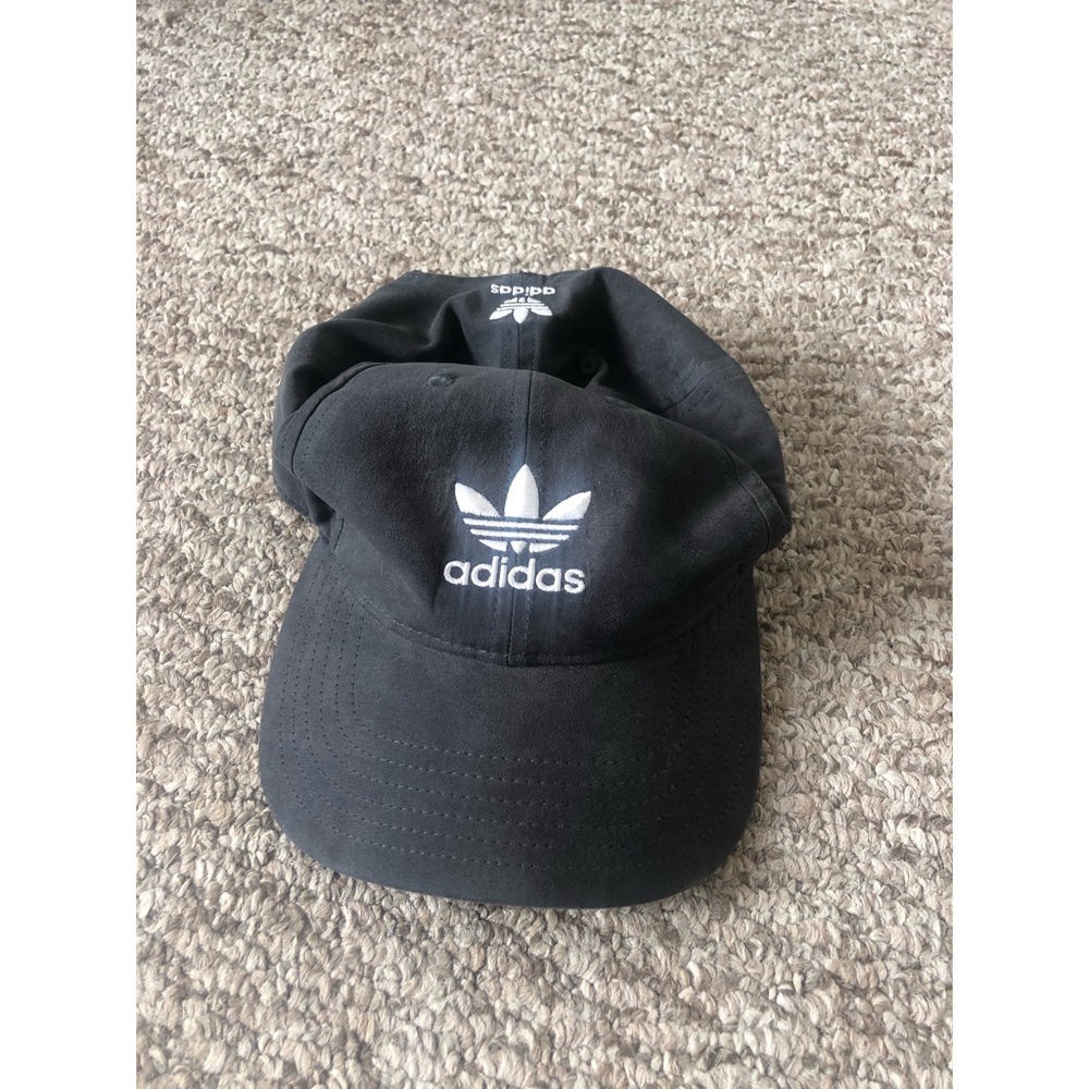 Suede Adidas cap